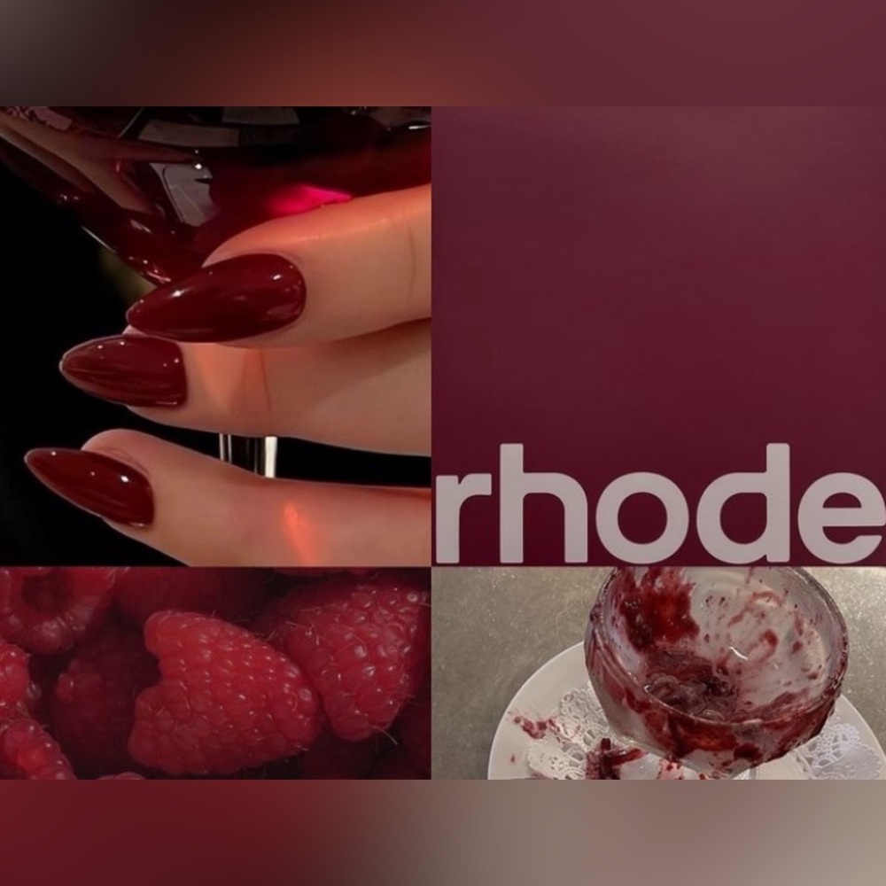 Box Included-Rhode Raspberry Lipgloss Lip Treatment - Picture 3 of 5